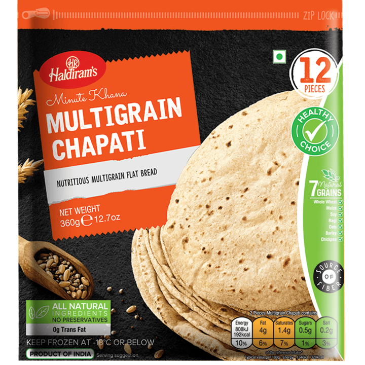 Haldiram's Multigrain Chapati 360g