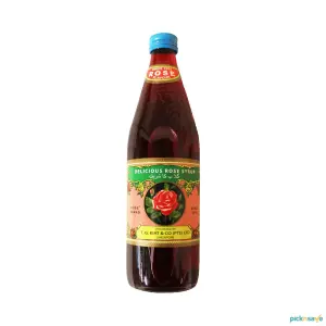 T.G. Kiat Rose Syrup 750ml