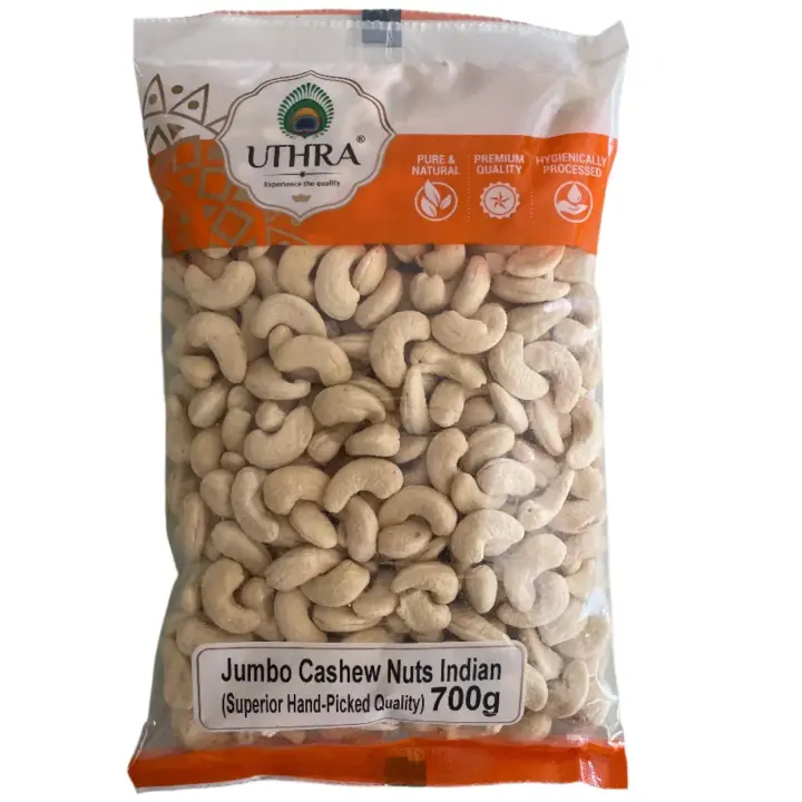 Uthra Jumbo Cashew Nuts 700g